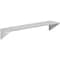 Amgood 14 in. x 60 in. Stainless Steel Tubular Wall Shelf WS-TR-1460-Z - alternate 1